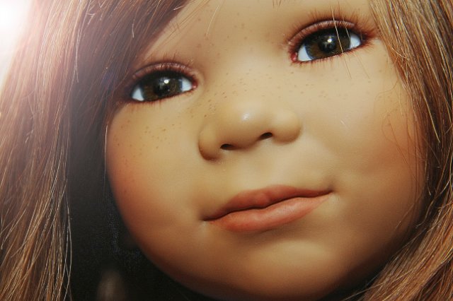 Дитя улиц и одновременно нежнейшее создание Сина куколка от Annette Himstedt 2004г.выпуска (фото 3)