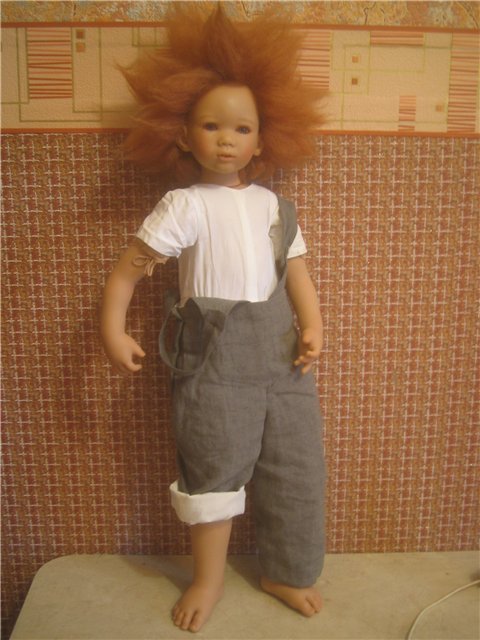 Рыжее солнышко Тимо от Annette Himstedt