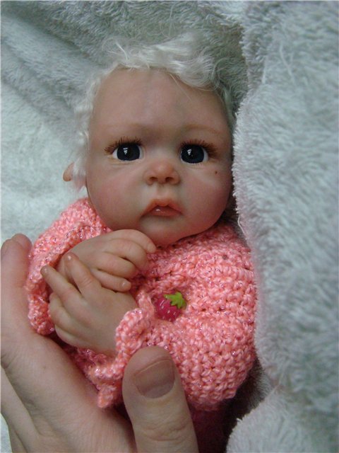 Маленькая ягодка. Авторская кукла Кондрашовой Ирины (фото 9)