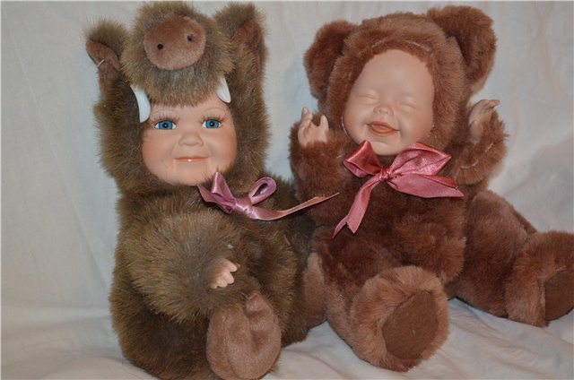 Такие смешные... Кто они? Плюшевые кукло-звери CUDDLE KIDS