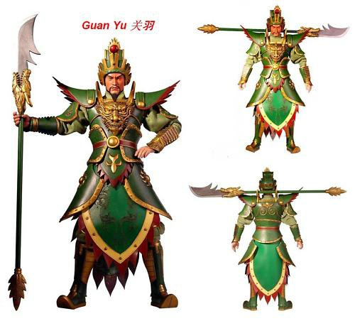 Двое из Пяти Тигров Шу (五虎将): Ма Чао и Хуан Жонг (фото 4)