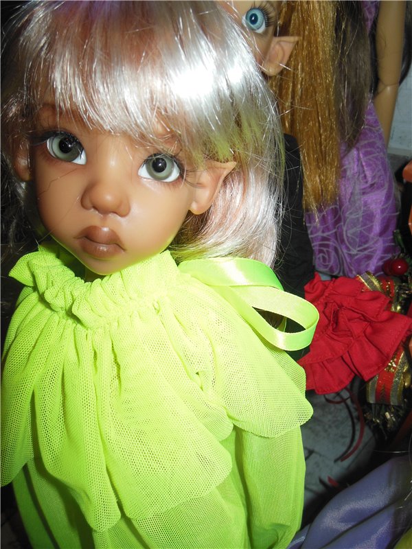 Предновогодняя вечеринка моих девочек. Куклы Кайе Виггз (фото 3)