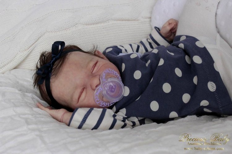 Первая улыбка... Кукла реборн Анастасии Бочковой