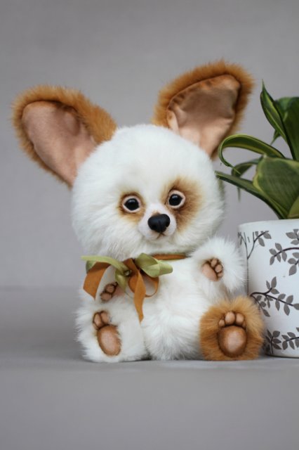 Щенок Юзик. Авторская игрушка Татьяны Матляк (фото 4)