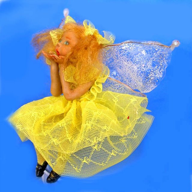 Фея Осенних листьев. Мини кукла (фото 8)