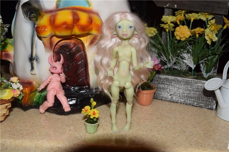 Распаковка сказочной лягушечки! BJTales Green Asrai От Лидии Снуль (фото 10)