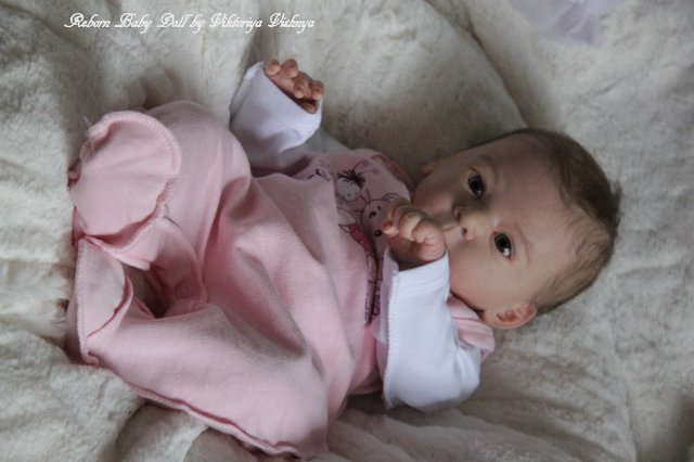 Моя малышка из нового молда Matis от Gudrun Legler. Куколка реборн Виктории Вишни
