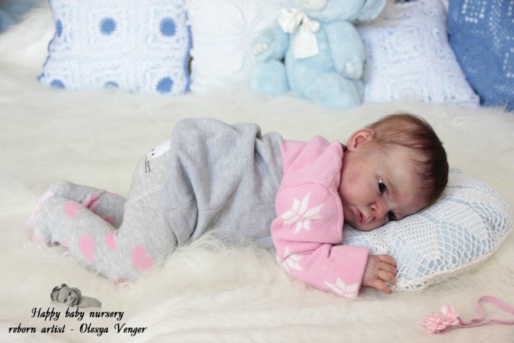 Моя Миша , Мишенька, Мишель! Кукла реборн Олеси Венгер