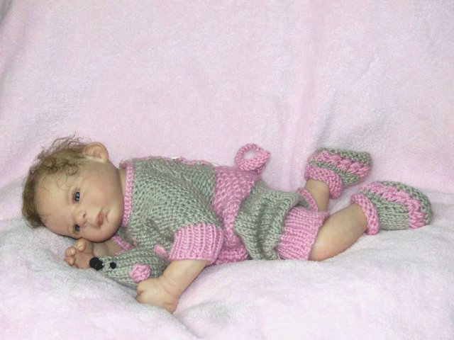 Еще одна малышка принарядилась у меня перед поездкой на апрельскую выставку | Бэйбики Еще одна малышка принарядилась у меня перед поездкой на апрельскую выставку (фото 3)