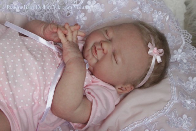 Крохотулька Angeli от Elisa Marx. Куколка реборн Виктории Вишни
