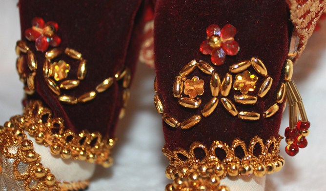 Современная национальная текстильная кукла ручной работы. Ширин (фото 8)