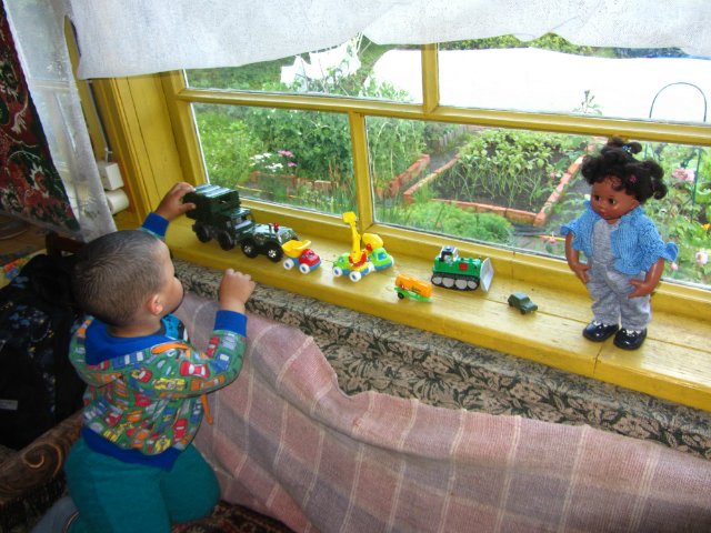 Мишельки на даче. Куклы Rosemarie Anna Muller (фото 2)