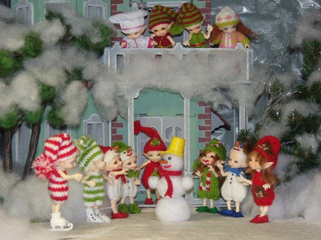 Зимние истории от Таниты. История 2 "Снеговик"