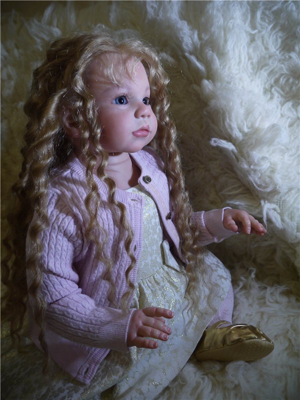 Малышка Злата, кукла реборн Натальи Фединой, Baby-Zest