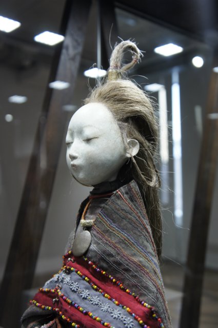 Выставка кукол по эскизам главного художника фильма "Монгол" - Даши Намдакова