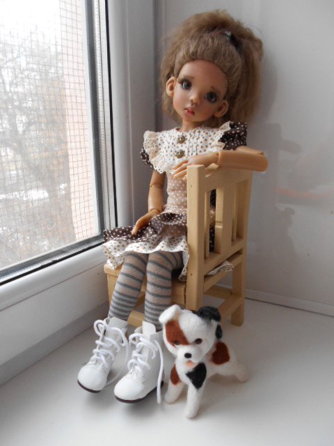 Новое платье — Одежда и обувь для кукол BJD (БЖД): 1/3 (фото 8)