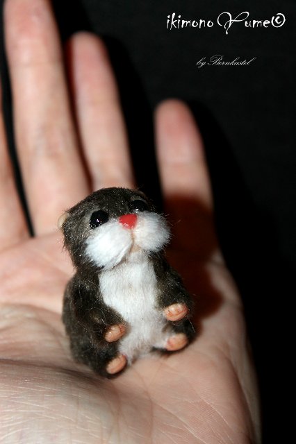 Миниатюрные создания — Игрушки в смешанной технике (мех и глина): Арт (фото 5)