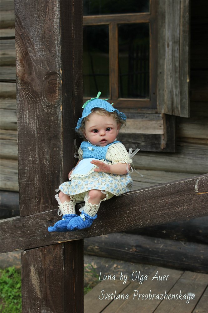 Эльф Luna by Olga Auer, мой прототип. Кукла реборн Светланы Преображенской