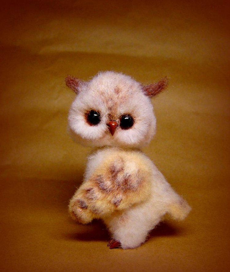 Совушка. Авторская игрушка Ольги Чернухо (фото 5)