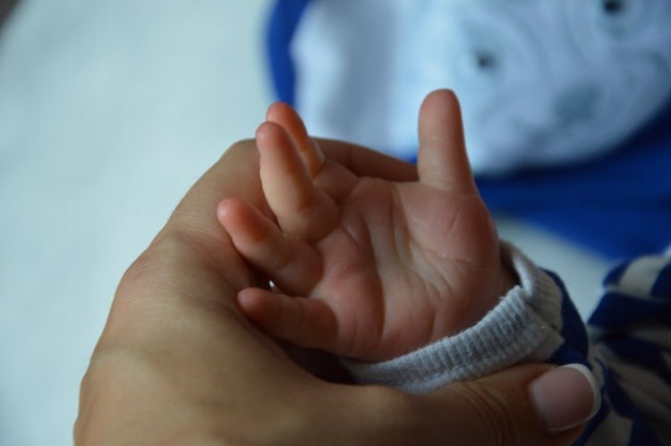 Малыш "Пойдем гулять!" — Куклы Реборн (Reborn): работы мастеров (фото 7)