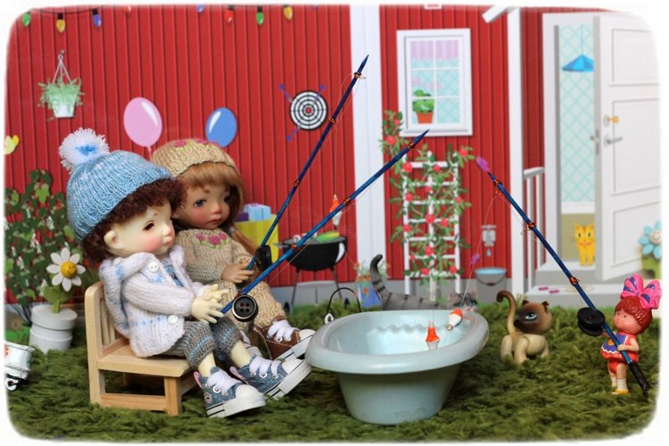 Весёлая прогулка,фантазёры Иночка и Дрюша и их друзья