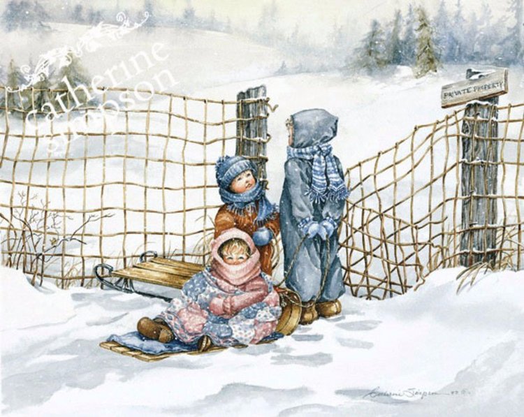 ТРОГАТЕЛЬНЫЕ ИЛЛЮСТРАЦИИ CATHERINE SIMPSON (КЭТРИН СИМПСОН)