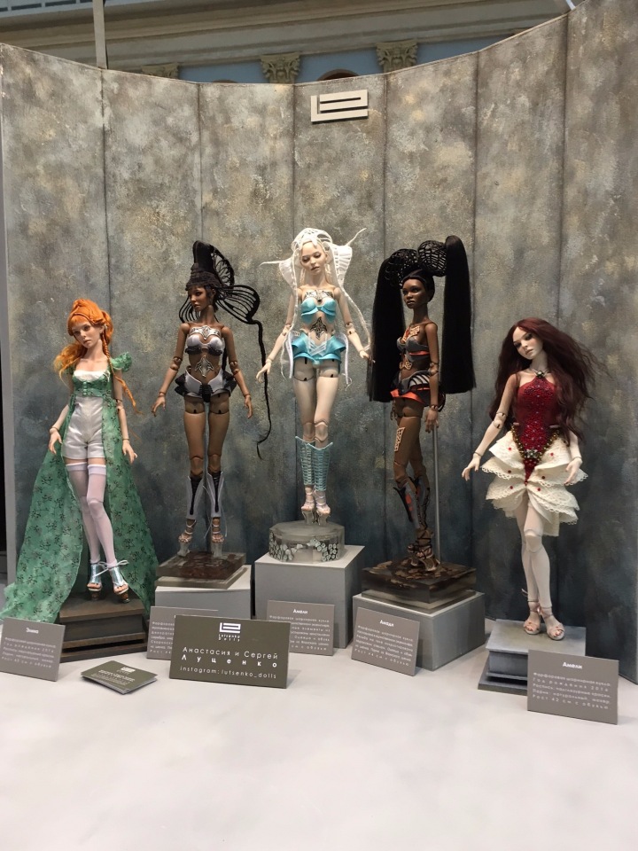 Москва "Гостиный двор" 2016 - Международная выставка "Искусство куклы" - мой взгляд