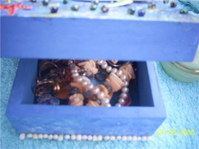 Шкатулка своими руками "Морское Дно"