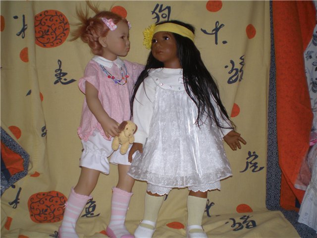 Паулина и Пачита. Куклы Annette Himstedt (фото 8)