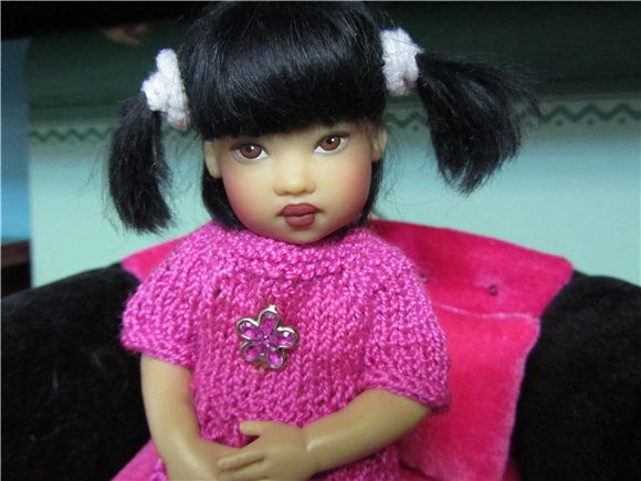 У нас обновка. Коллекционная кукла от Helen Kish (фото 5)