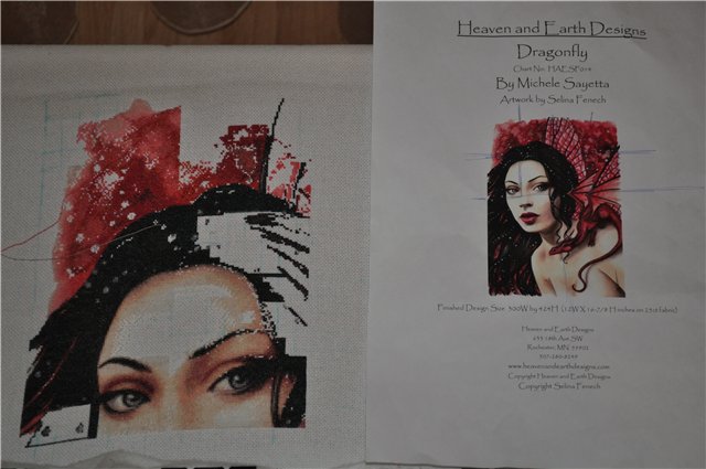 Моя Незнакомка — Вышивка крестиком