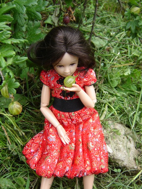 Компромисс: моя первая БЖД: Люси - Senson doll, в гостях на даче