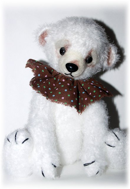 Мишка Пьеро — Вязаные игрушки и амигуруми: крючком (фото 4)
