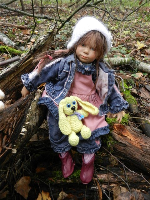 Мои крохотульки на природе. Клубные куколки от Аннет Химштед