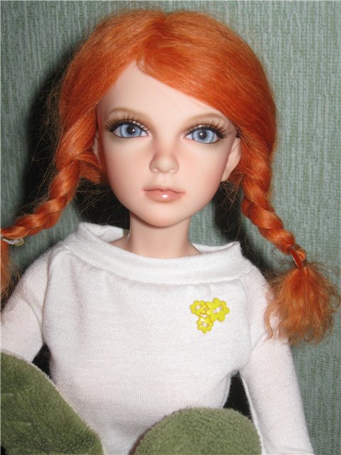 Золотые ручки 2. Паричок для куклы БЖД Iplehouse JID Leona