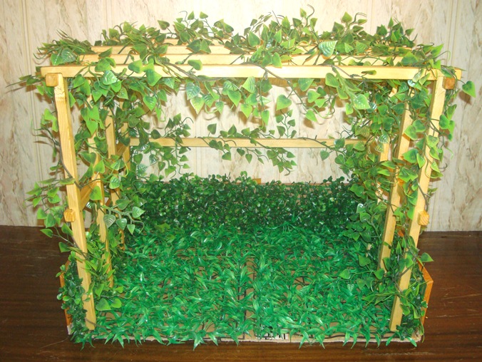 Мастер-класс: Беседка в восточном стиле для Лизы и Веры