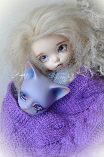 Фиолетовое настроение — Коллекции кукол BJD (БЖД): фото витрин