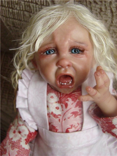 Маленькие плаксы. Авторские куклы Кондрашовой Ирины