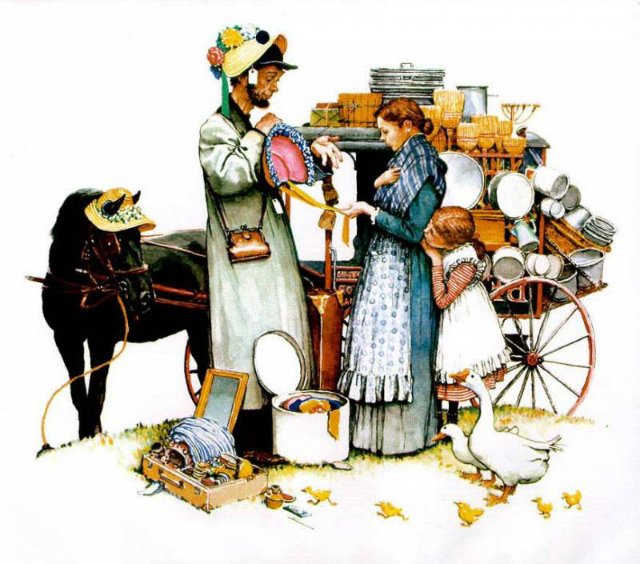 Марк Твен американской живописи. Лиричная и живая старая Америка Нормана Роквелла