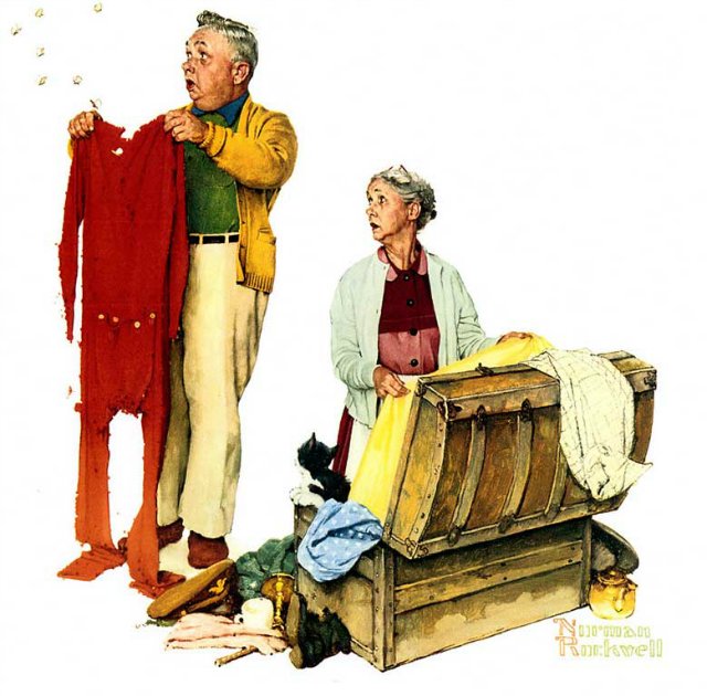 Марк Твен американской живописи. Лиричная и живая старая Америка Нормана Роквелла