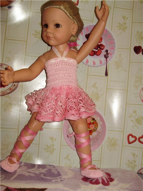 А у нас балетный класс! Одежда для Готц (фото 9)