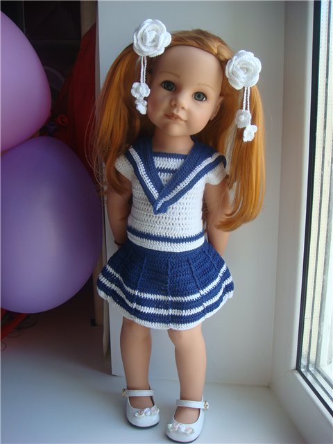 Дефиле моих девчонок или одежда для кукол Gotz своими руками