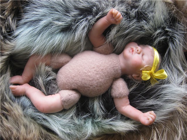 Моя новая куколка из пластики. OOAК Виктории Балибок