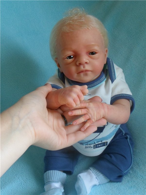 Мамино солнышко! Малыш реборн из молда Ромео от Наталии Блик