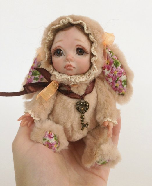 Тедди-долл Louise, Laura и Gloria. Авторские тедди долл от Анны Добряковой (фото 4)