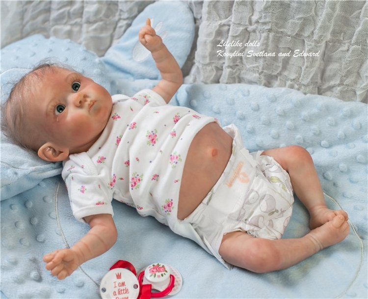 Маргаритка, кукла-реборн Ковылиных Светланы и Эдуарда (фото 10)