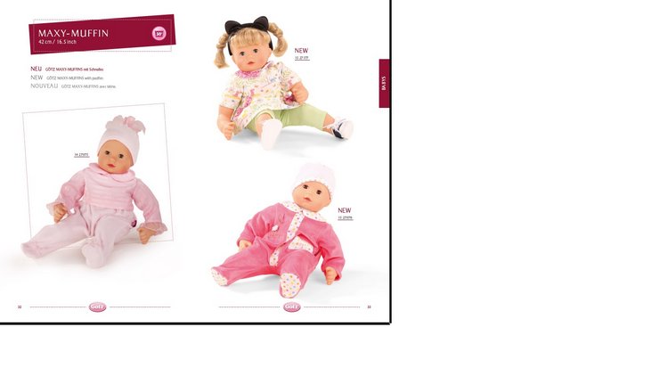 2015 Gotz Catalogue — Куклы Gotz (Готц): Ханна (фото 9)