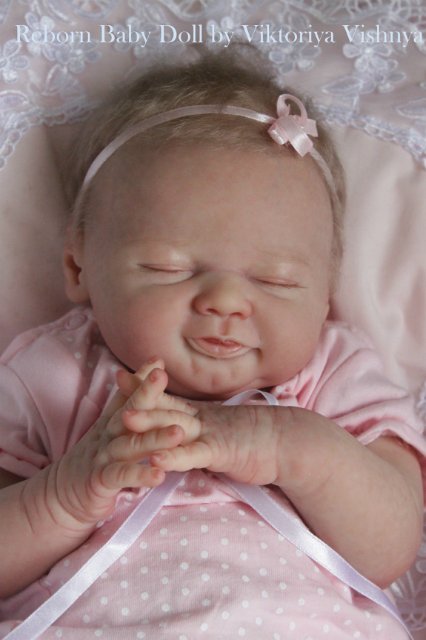 Крохотулька Angeli от Elisa Marx. Куколка реборн Виктории Вишни