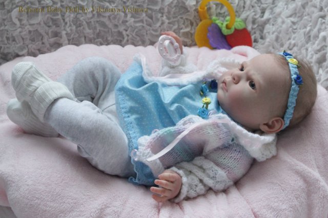 Летнее солнышко... Сабриночка. Куколка реборн Виктории Вишни