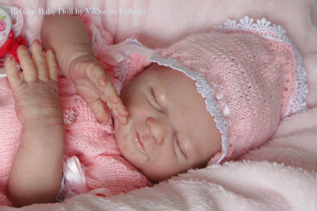 Крохотулька Angeli от Elisa Marx. Куколка реборн Виктории Вишни